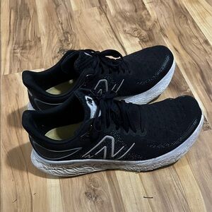 New Balance Women’s Fresh Foam Black and White Athletic Shoes